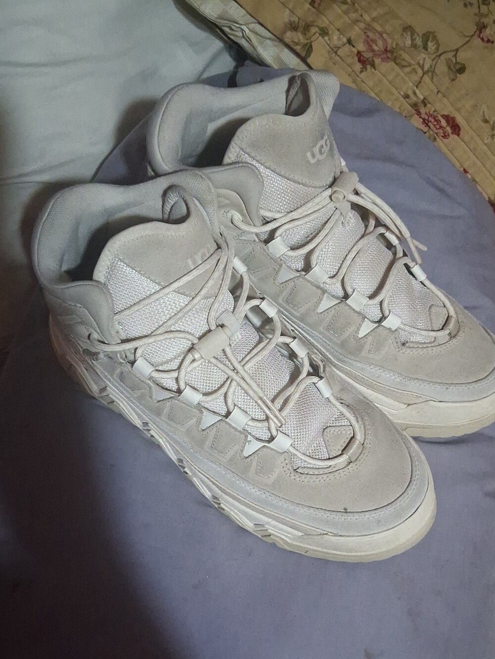 UGG Women’s Cream Trail-Style Sneakers
